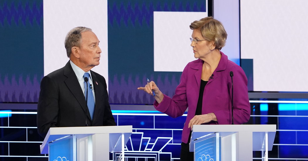 Warren Gives Bloomberg Secret "Pinkie"